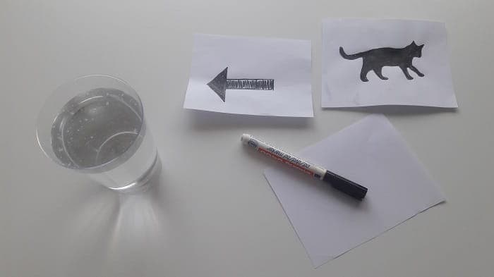 How To Demonstrate Light Bending or Refraction - Materials Needed