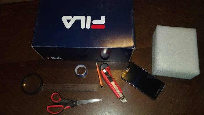 How to make Homemade Projector - Materials needed