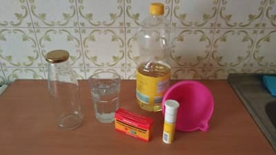 How to make Lava Lamp - Materials Needed