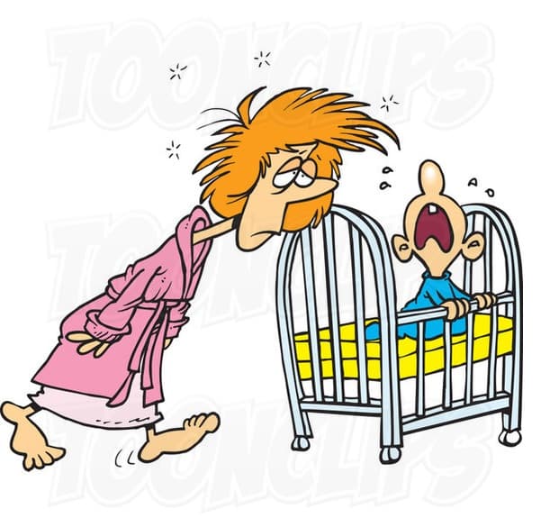 What to expect from the baby in the Ninth month - Trouble with sleeping