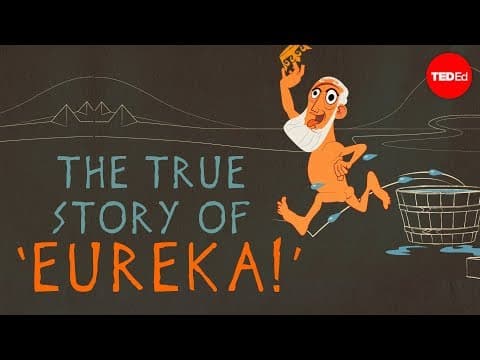 Thumbnail for: # The real story behind Archimedes’ Eureka! - Armand D'Angour