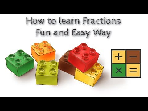Thumbnail for: How to learn Fractions Fun and Easy Way