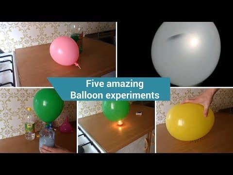 Thumbnail for: 5 odličnih eksperimenata s balonima