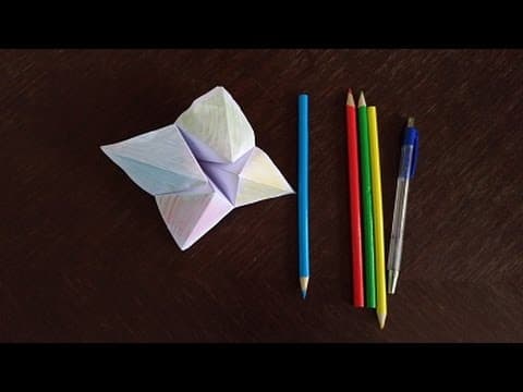 Thumbnail for: STEM Kids Activity - Origami Fortune Teller