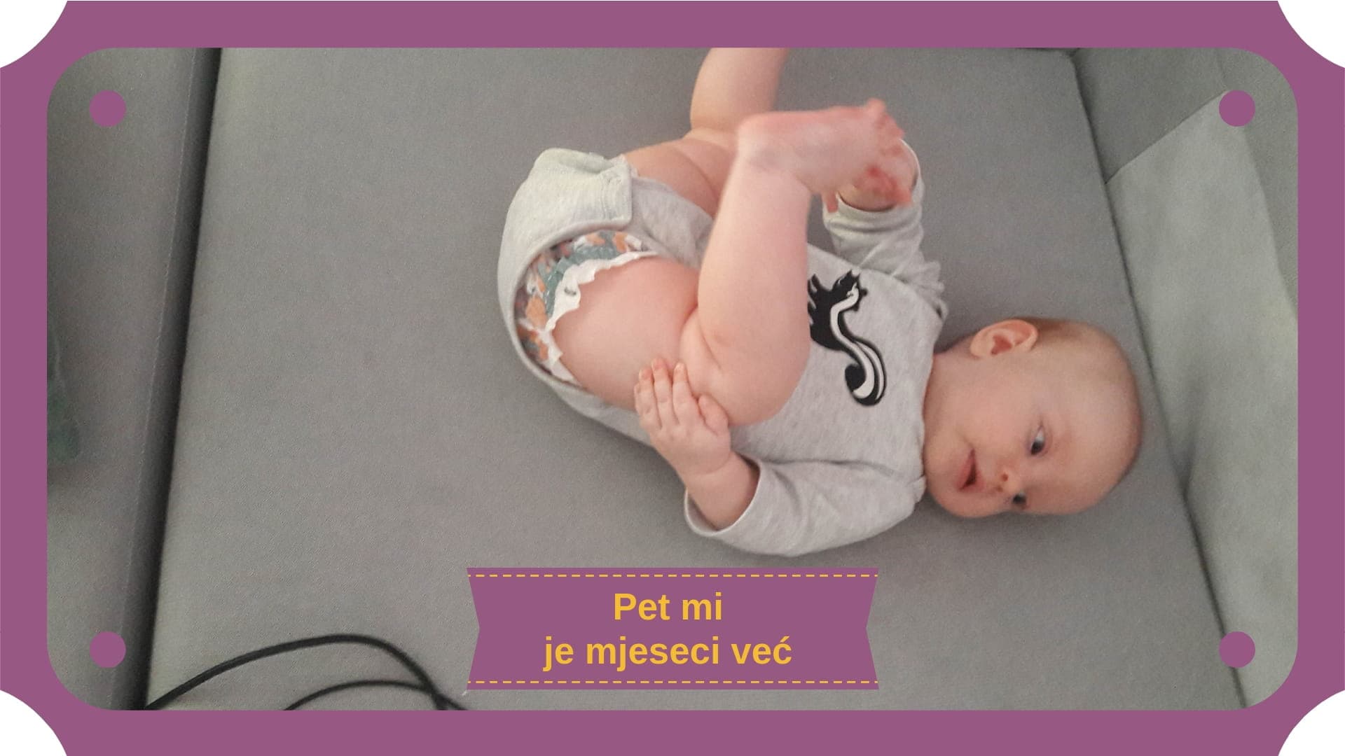 Što očekivati od bebe u petom mjesecu života