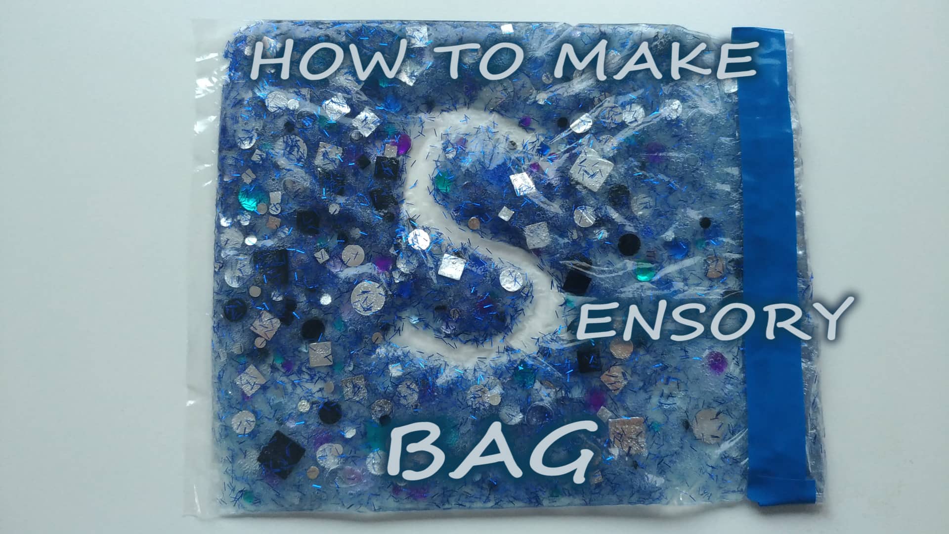How to make Sensory Bag for Child Sensorimotor development