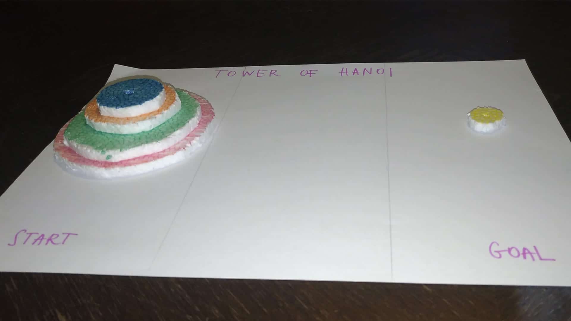 How to make and solve the Tower of Hanoi
