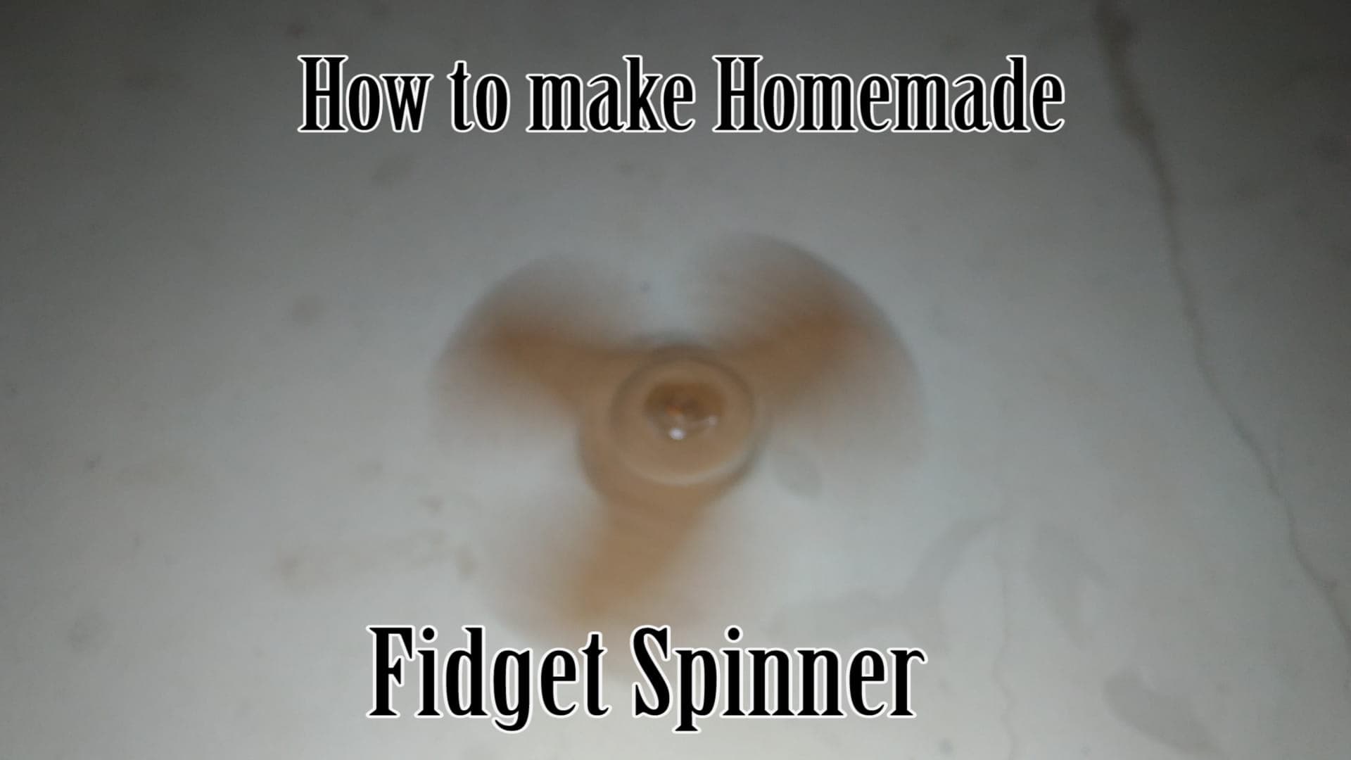 Kako napraviti Fidget Spinner