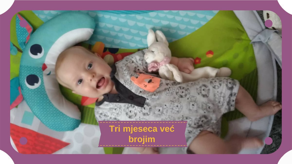 Novorođenče u trećem mjesecu života