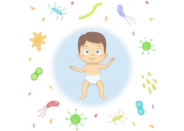Child immunity system improves