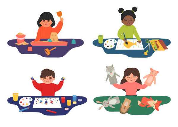 Different ways of Sensory Play