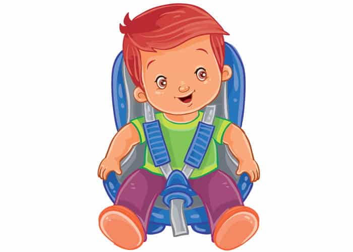 Sto ocekivati od djeteta u sedamnaestom i osamnaestom mjesecu zivota - Dijete u auto sjedalici