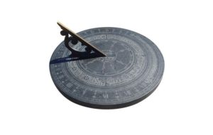 An old stone sundial