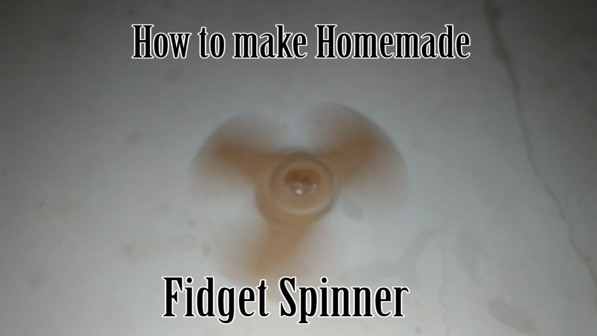 Domaći fidget spinner
