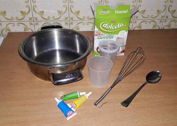 Potrebni materijali za senzomotoričku aktivnost s bojama
