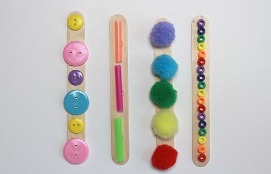 Sensorimotor activities for children - Sensory Sticks
