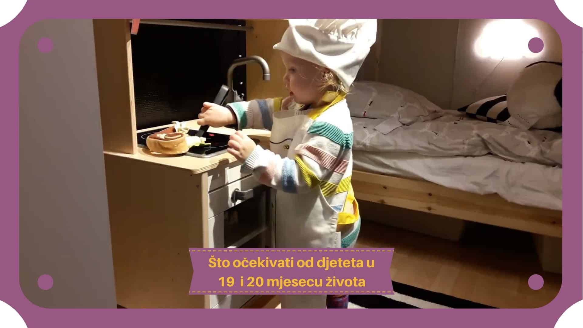 Dijete u devetnaestom i dvadesetom mjesecu života