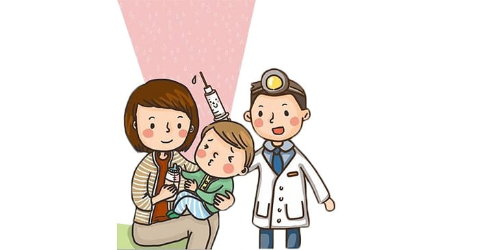 What to expect from the Baby in Fourth month - Vaccination