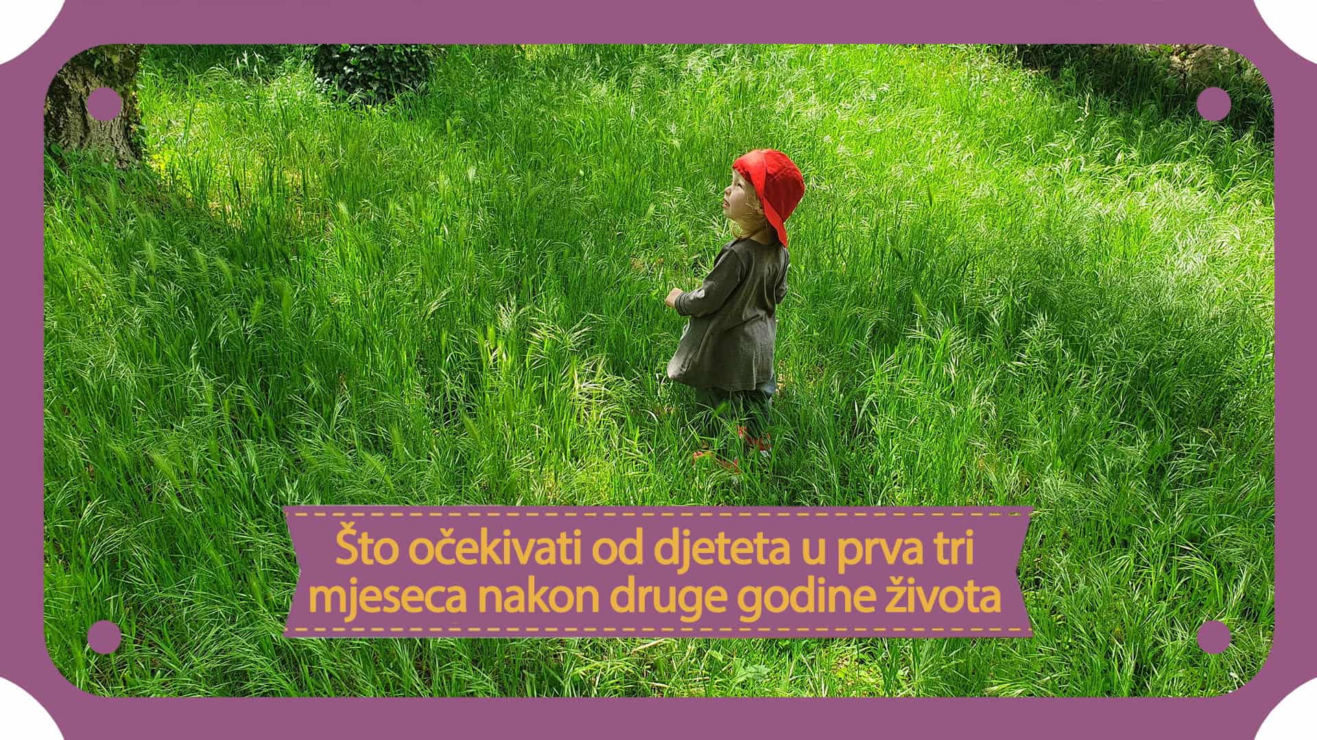 Dijete u prva tri mjeseca nakon druge godine