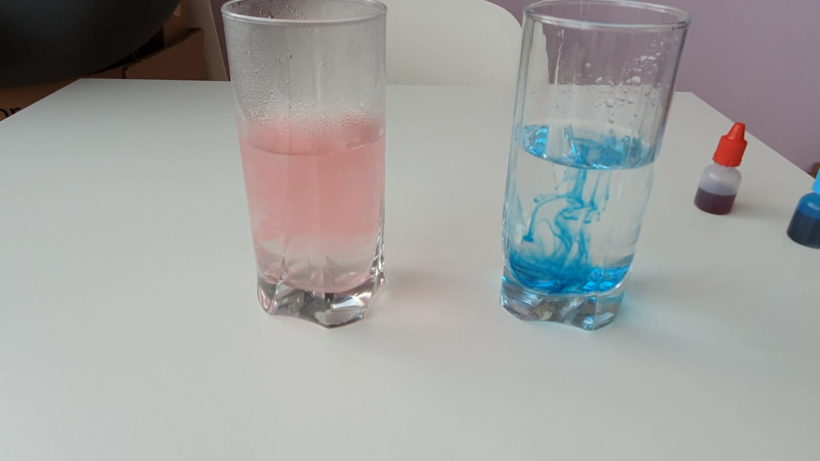 How to Demonstrate Diffusion with Hot and Cold Water